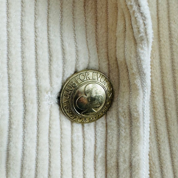 Rowing Blazers Women's Button Up Double Breasted Corduroy Jacket Blazer - Picture 11 of 11